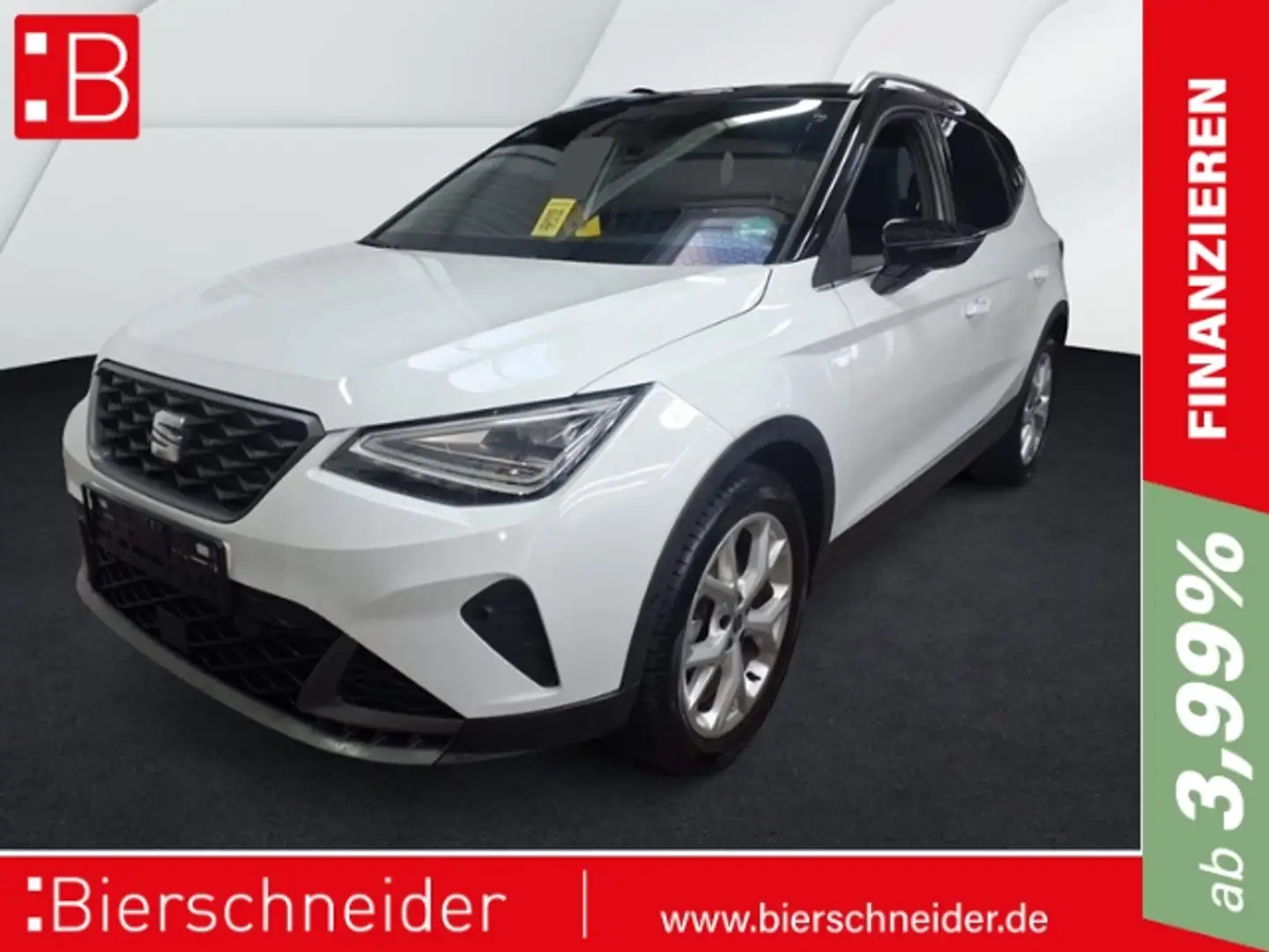 SEAT Arona 1.0 TSI DSG FR AB 195EUR NAVI REAR VIEW SHZ Weiß - 1