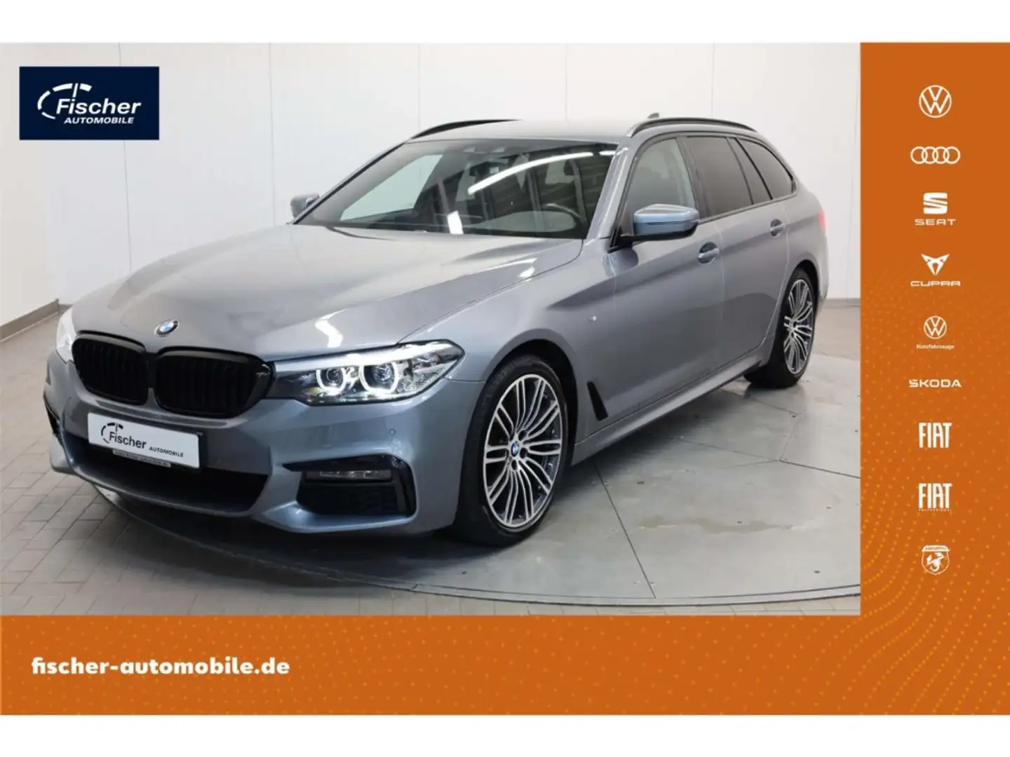 BMW 520 d 2.0 M Sport Blau - 1