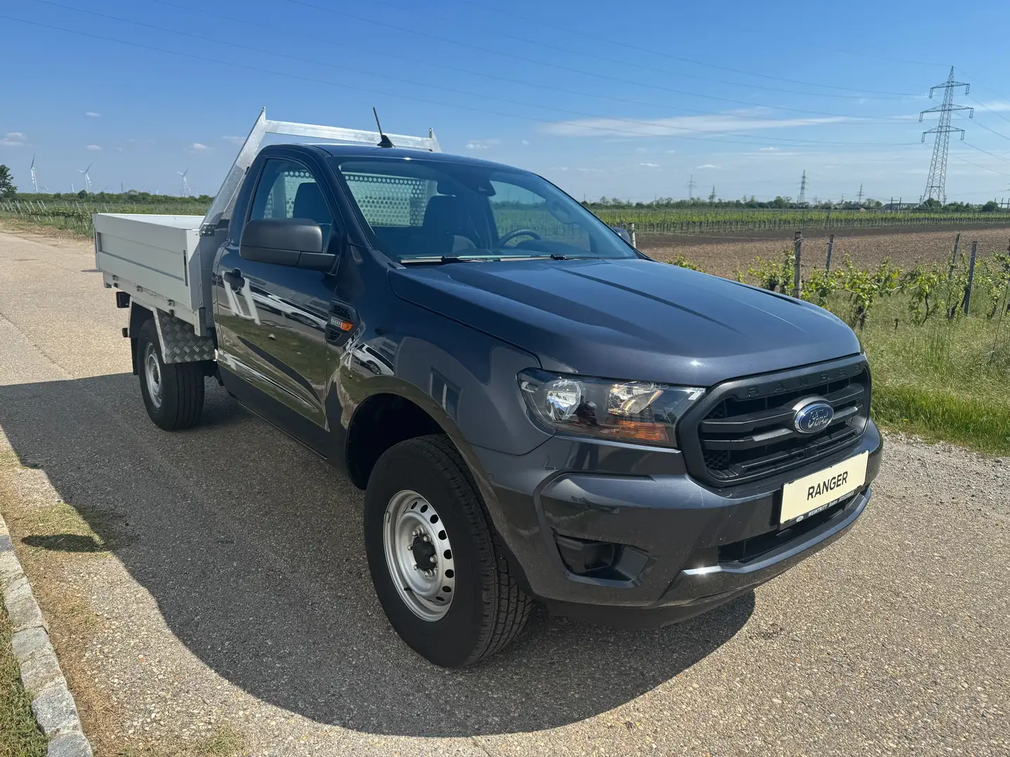 Ford Ranger Einzelkabine XL 4x4 2,0 EcoBlue Grau - 1