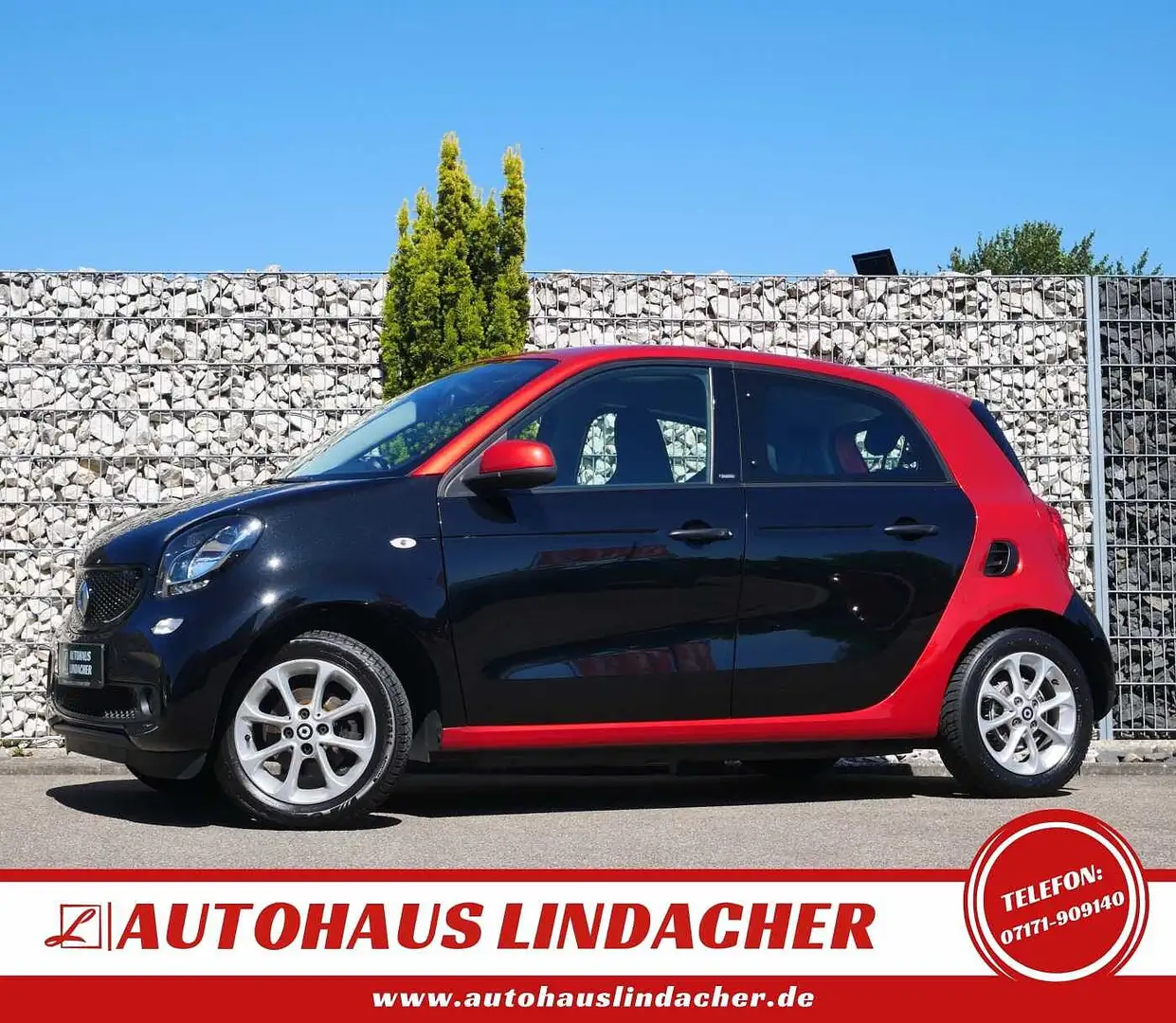 smart forFour twinamic passion | Navi I SHZ Rot - 2