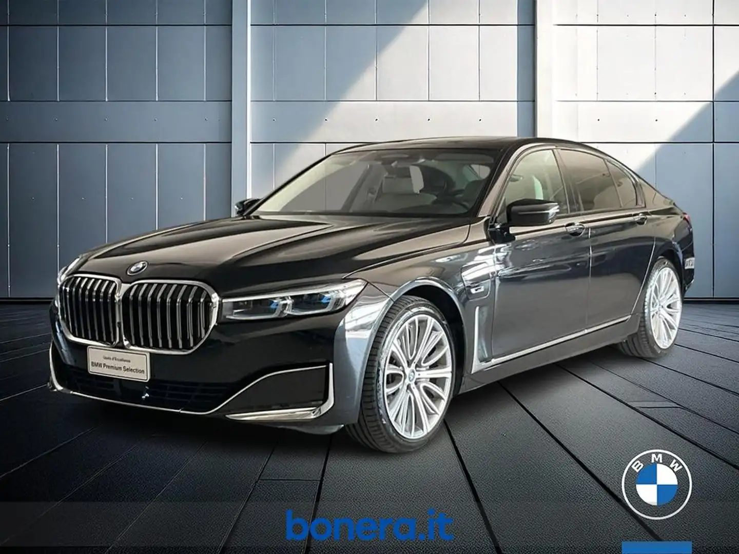 BMW 745 e auto Negro - 1