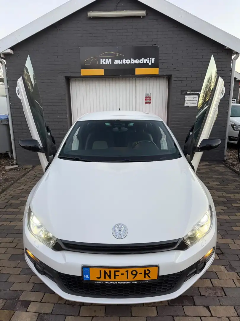 Volkswagen Scirocco 2.0 TSI Highline*BBS*Dynaudio*Cruise*Vleugeldeuren Weiß - 2