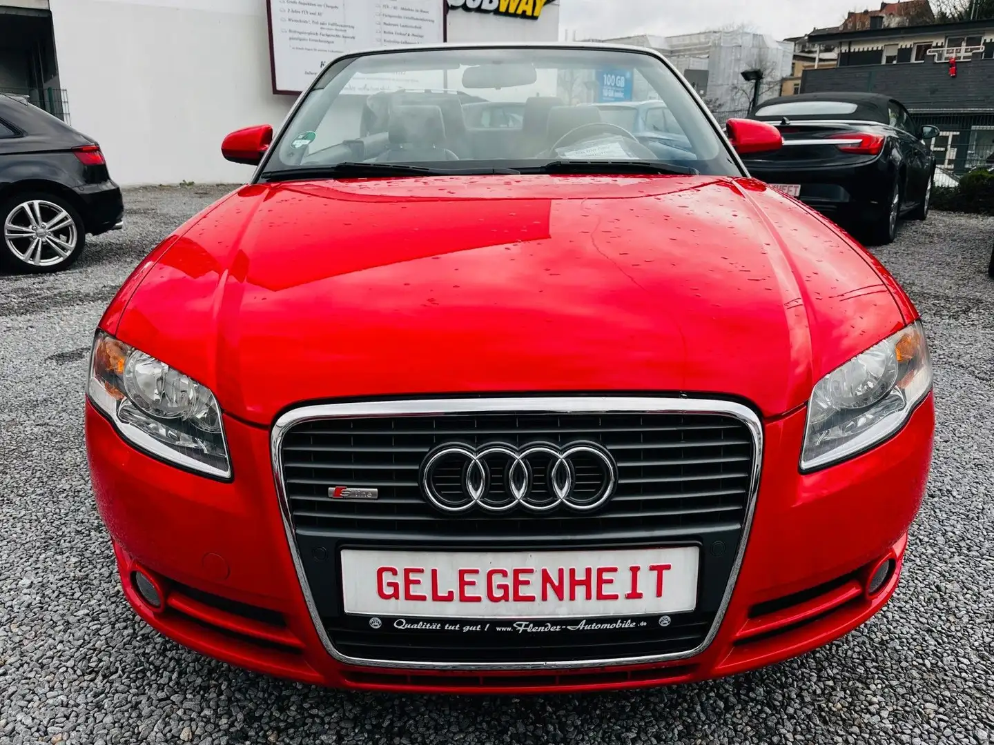 Audi A4 Cabr. S-Line 1.8T Fahrzeug des Inhabers Rosso - 2