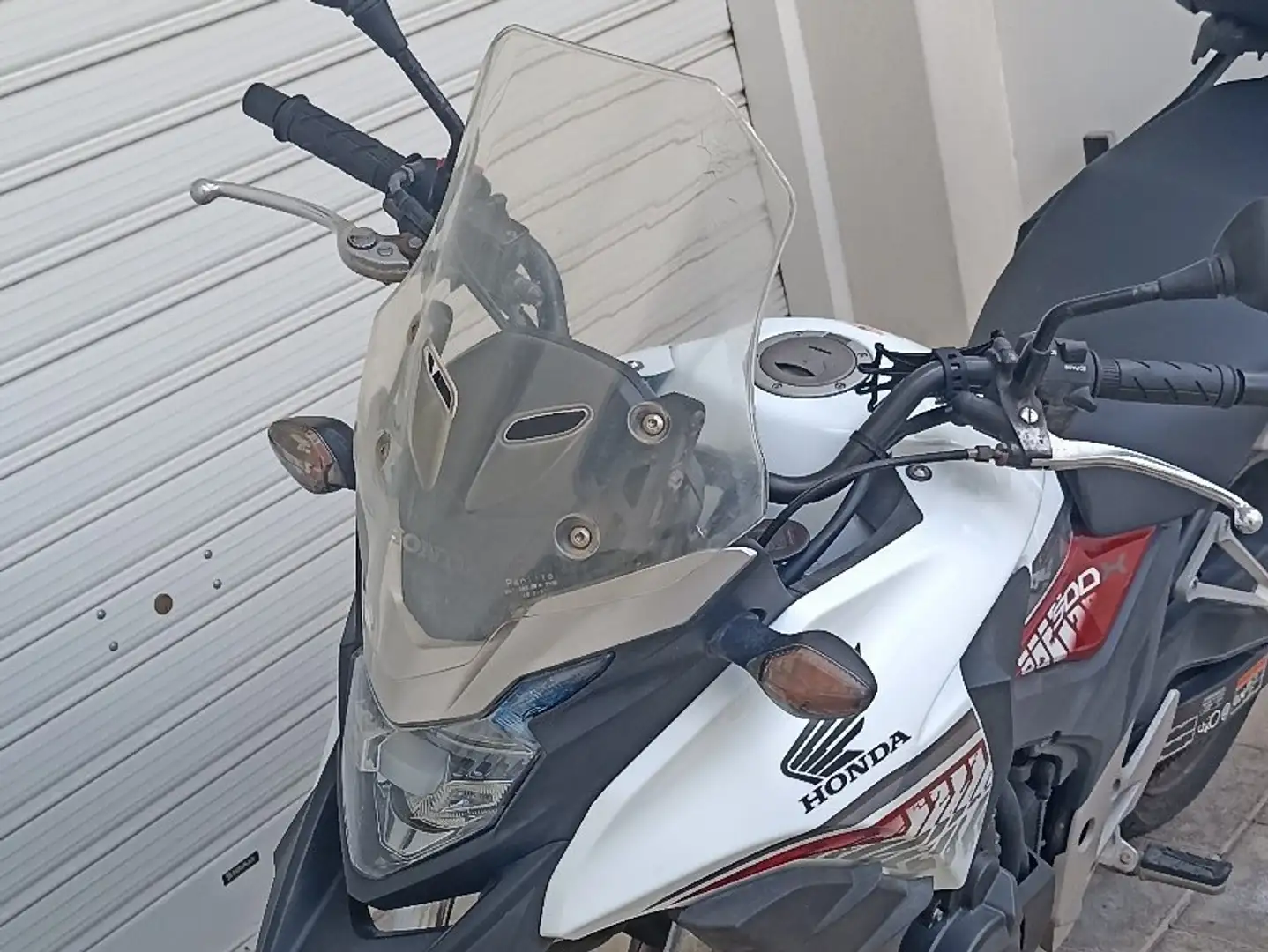 Honda CBX 500 Weiß - 1