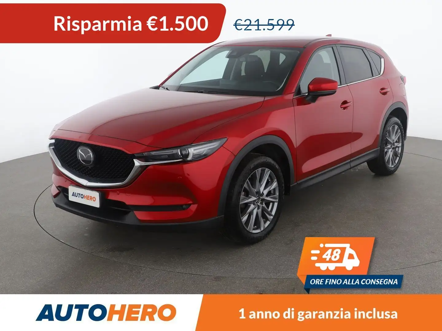 Mazda CX-5 2.0 Exceed 165 CV Rosso - 1