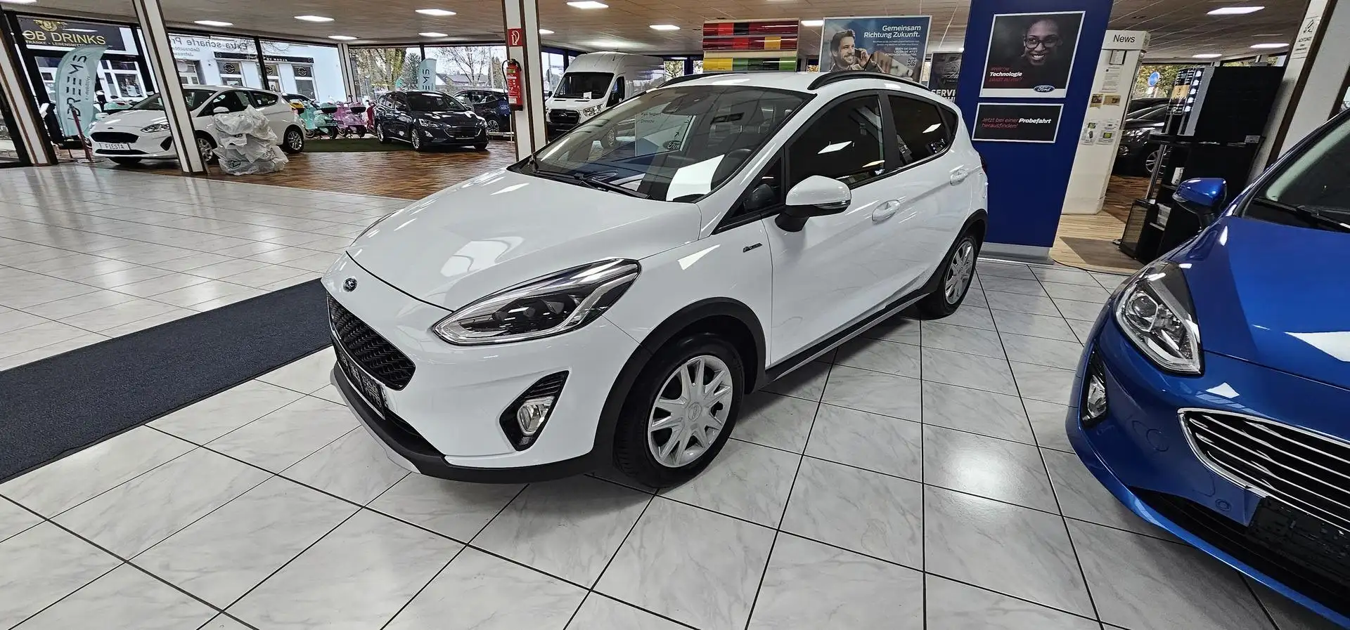 Ford Fiesta 5-Türer 1.0 EcoBoost S&S ACTIVE Led PPS 63 kW (86 Weiß - 1