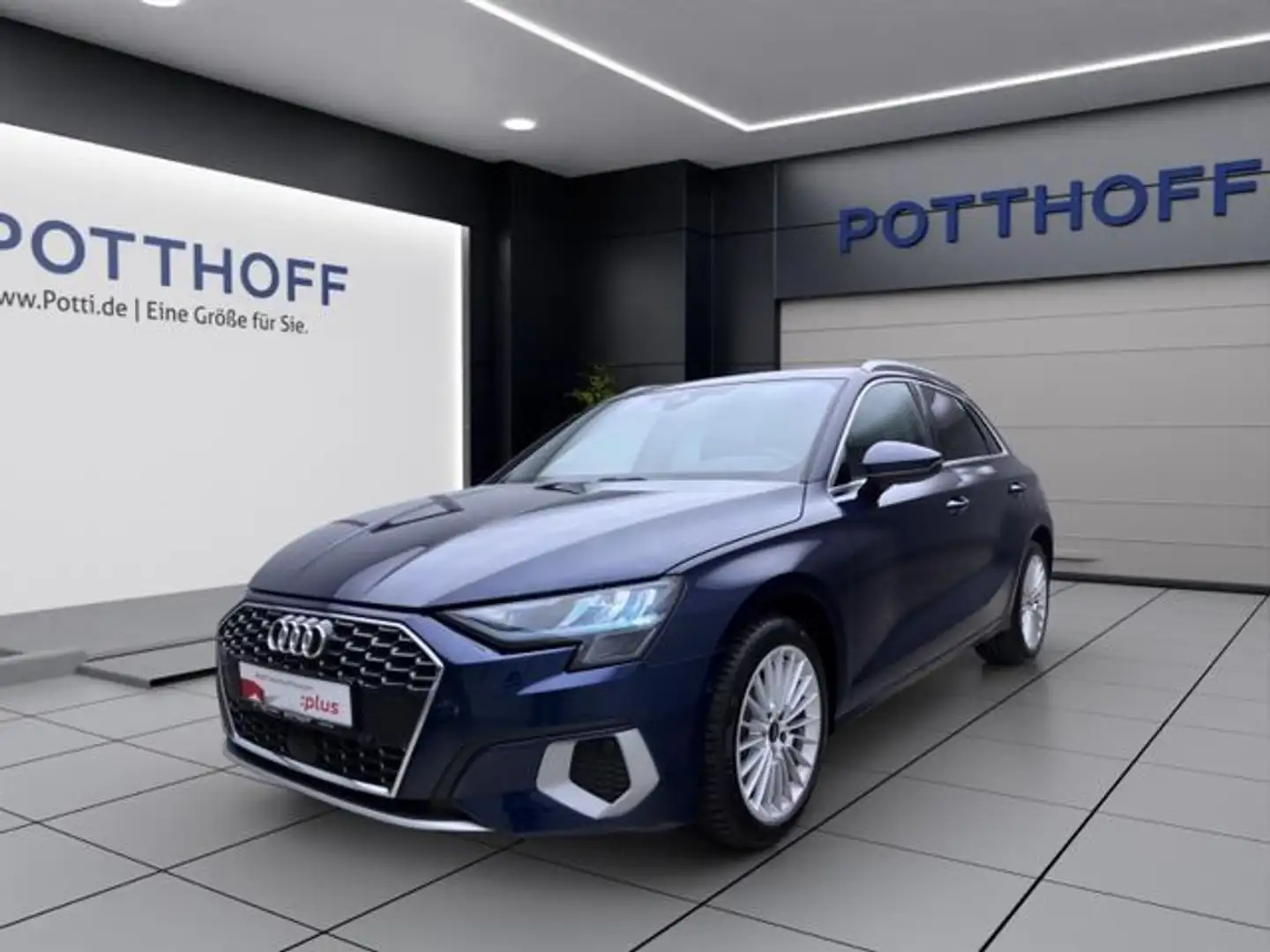 Audi A3 35 TFSI ADVANCED AHK SHZG KLIMA LM1 Blau - 1