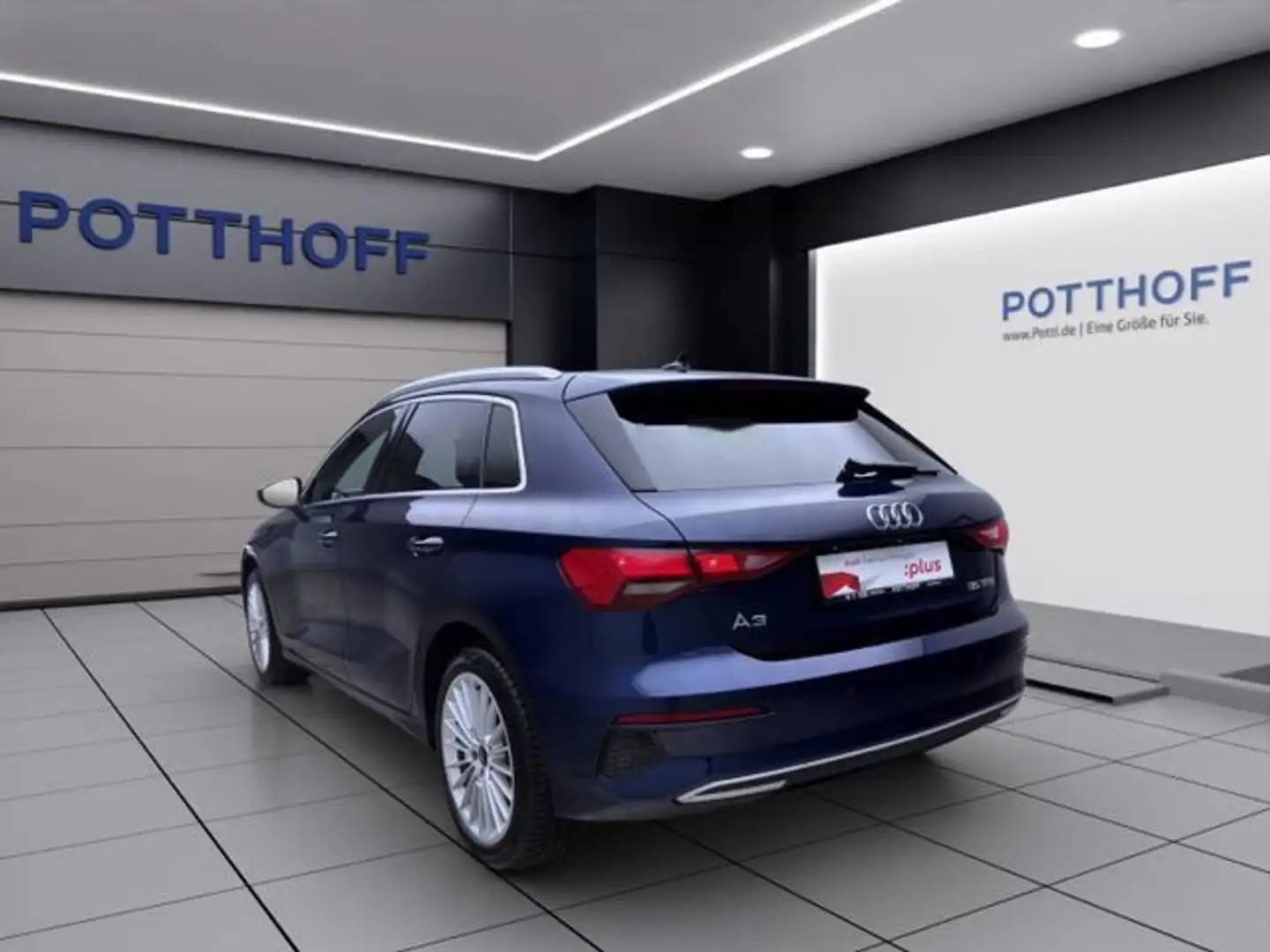 Audi A3 35 TFSI ADVANCED AHK SHZG KLIMA LM1 Blau - 2