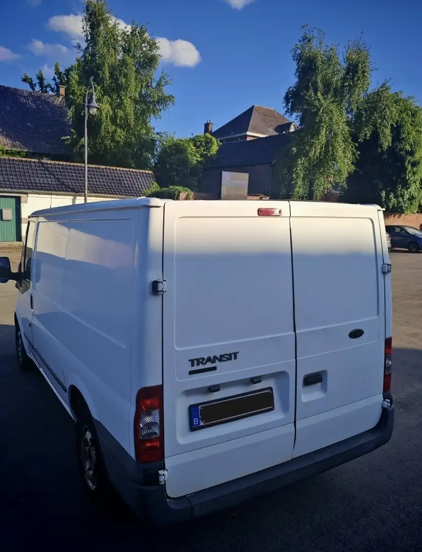 Ford Transit Custom Blanc - 2