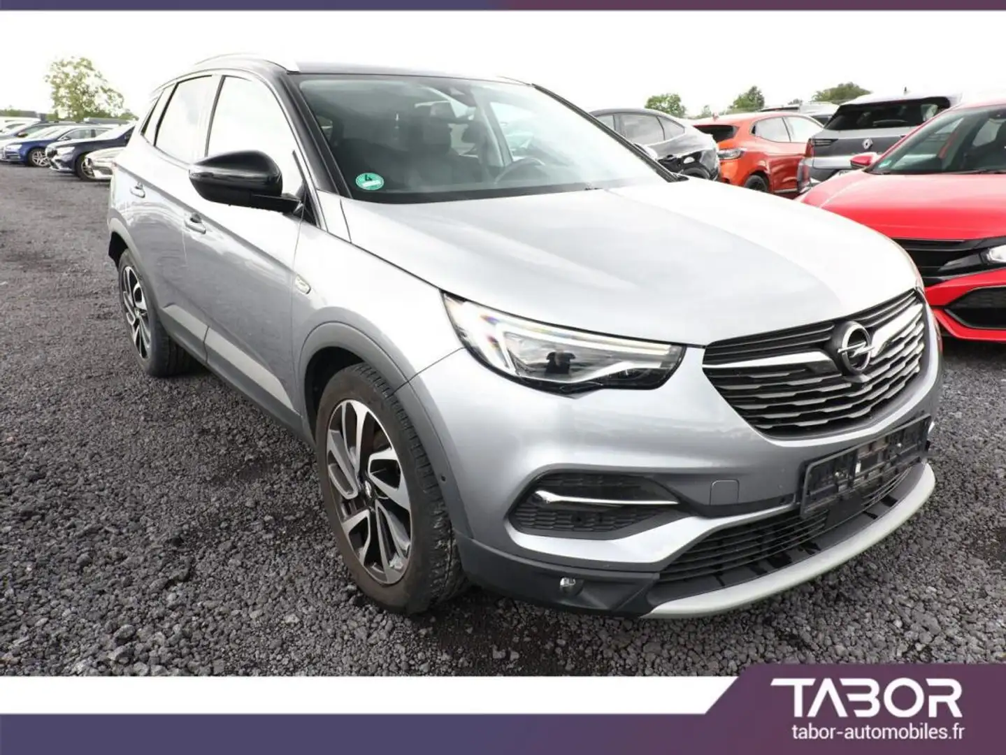 Opel Grandland X 1.2 Turbo 130 Ultimate LED GPS Argent - 2