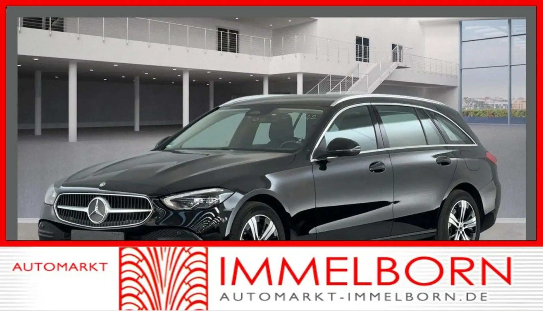 Mercedes-Benz C 300 T e Panorama*AHK*Kamera*LED*Sound*Leder Negro - 1