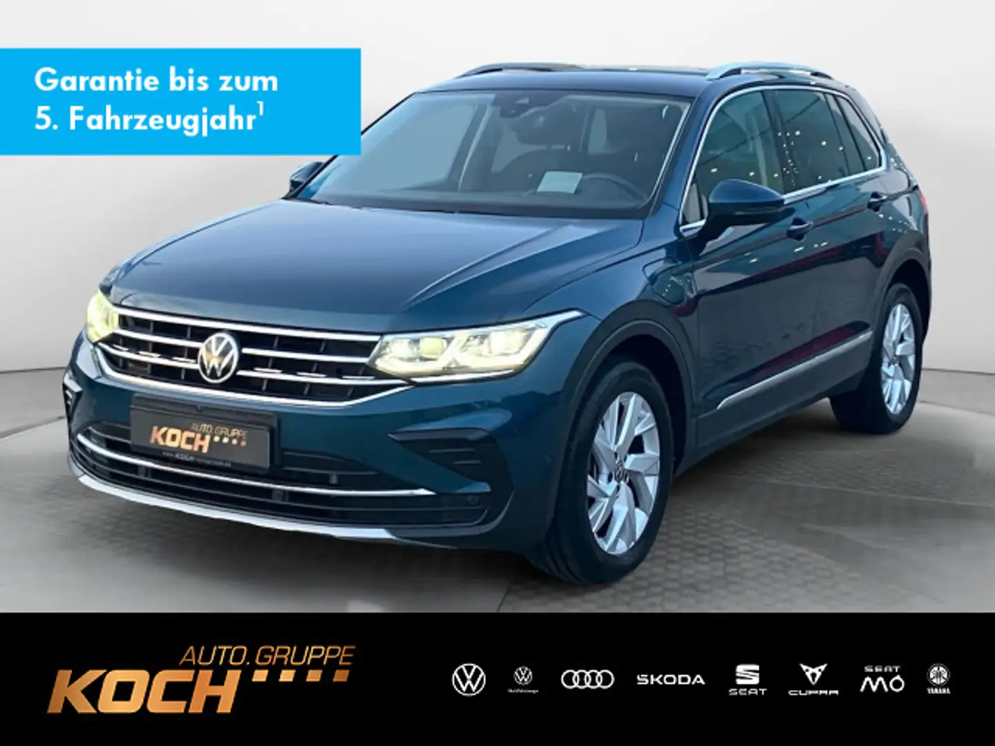 Volkswagen Tiguan eHybrid DSG Elegance AHK LED Navi Blau - 1