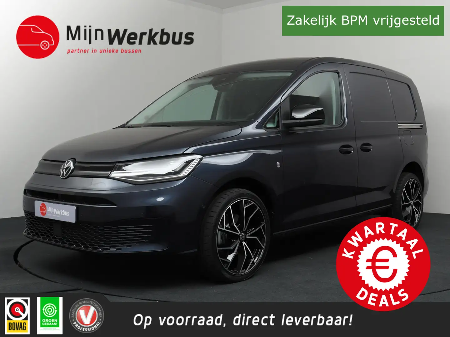 Volkswagen Caddy Cargo 2.0 TDI Exclusive Automaat ACC | Virtual Coc Blauw - 1