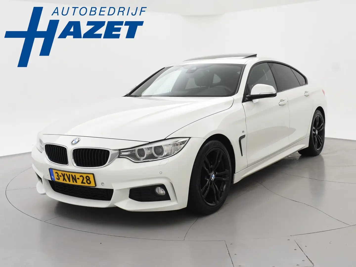 BMW 420 4-serie Gran Coupé 420i M-SPORT + M SPORTSTOELEN | Blanc - 1