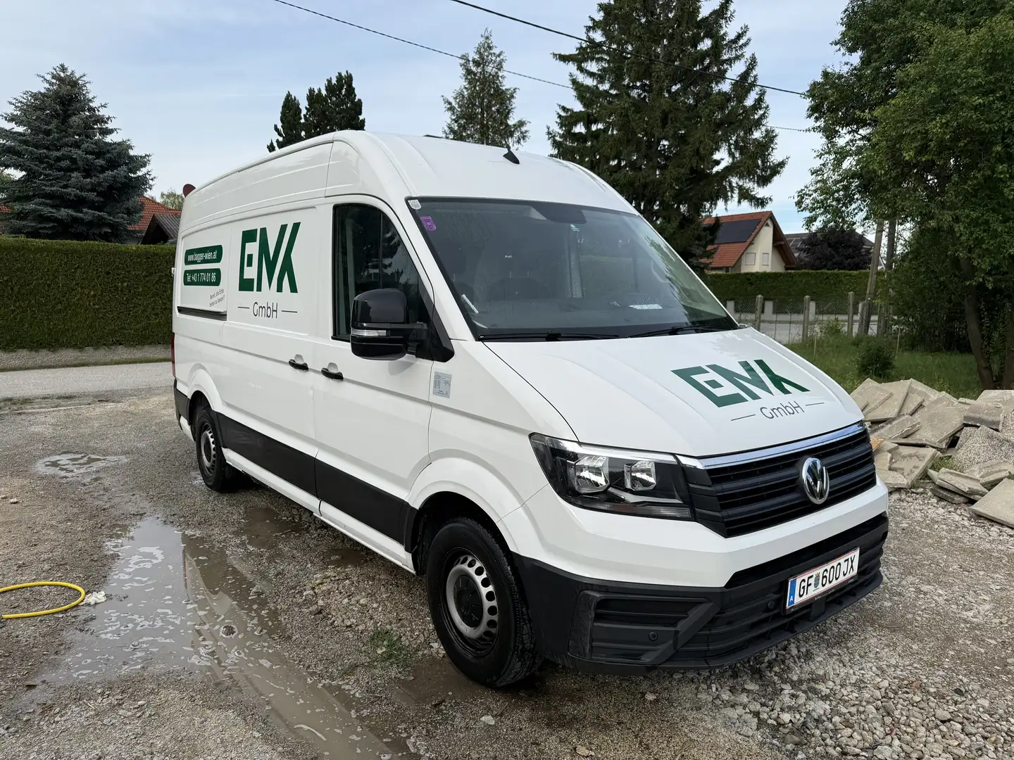 Volkswagen Crafter 35 TDI HA Weiß - 2