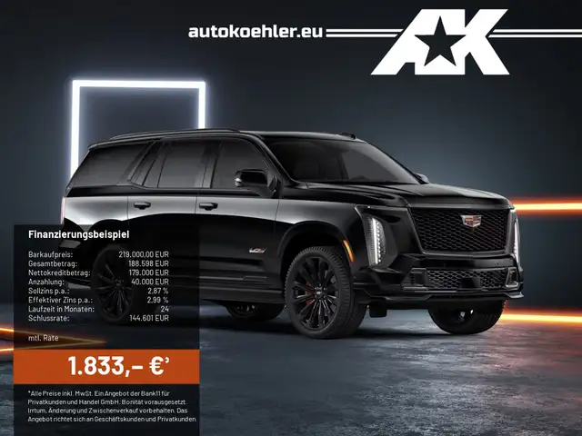 Cadillac Escalade V-Series MY2026 682 PS VOLL!!!!!