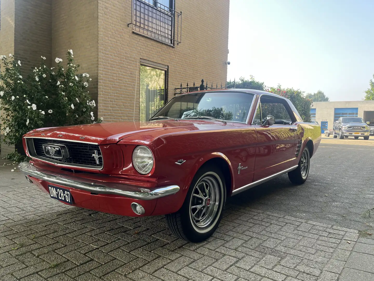Ford Mustang Coupe V 8 289 Zeer Mooie Auto Rot - 1