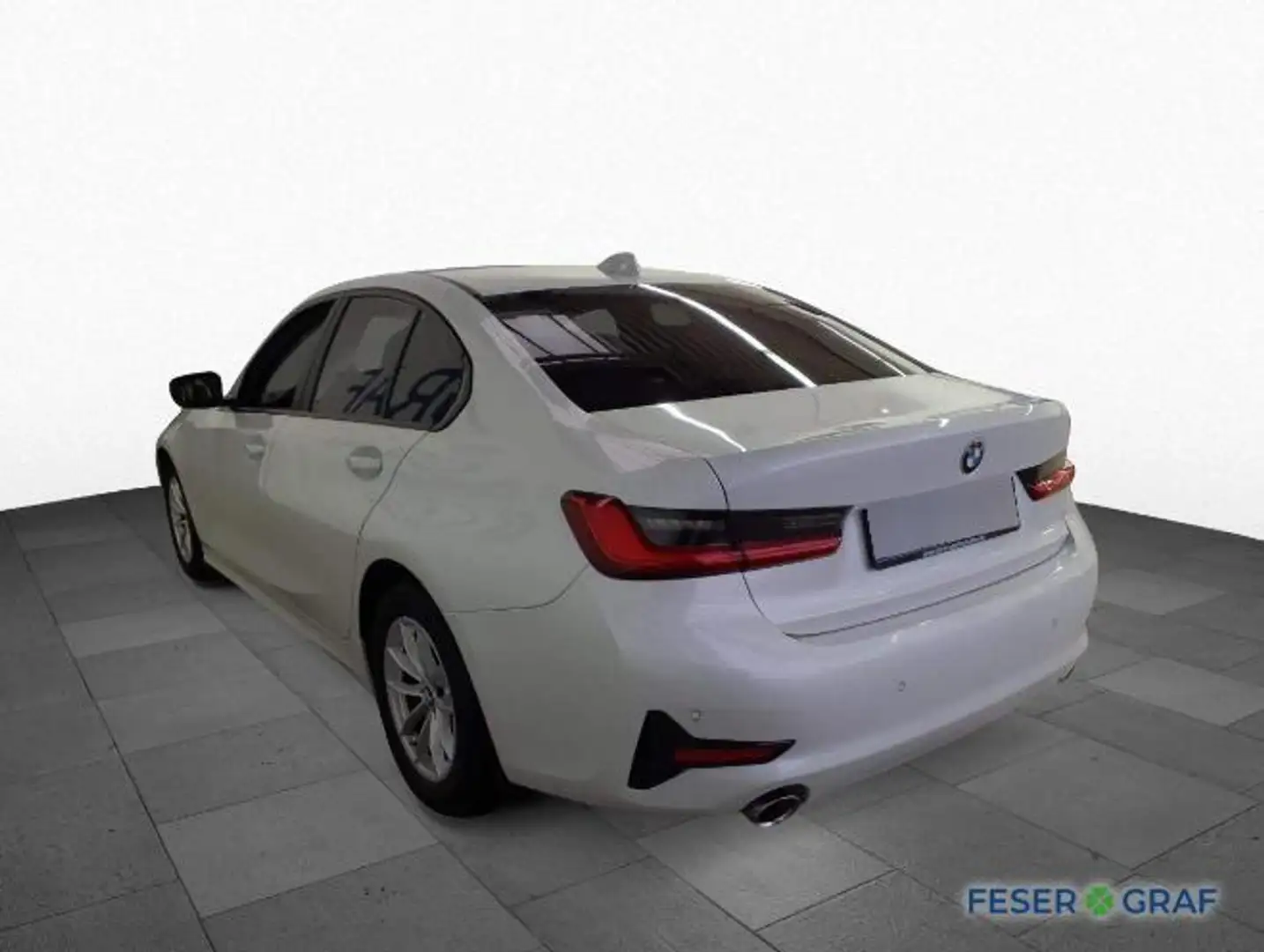 BMW 320 Advantage 2.0d 140 kW Autom. ACC LED Sports. Weiß - 2