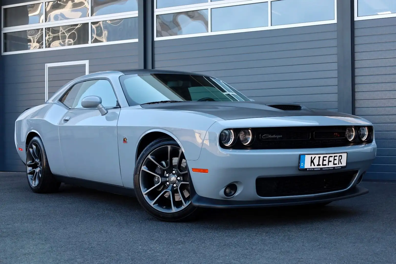 Dodge Challenger SRT 6.4/ALPINE/BREMBO/CarPlay/SHZ/LHZ Gris - 1