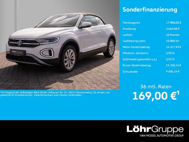 Volkswagen T-Roc Cabriolet 1.0 TSI Style AppConnect/LED/ACC