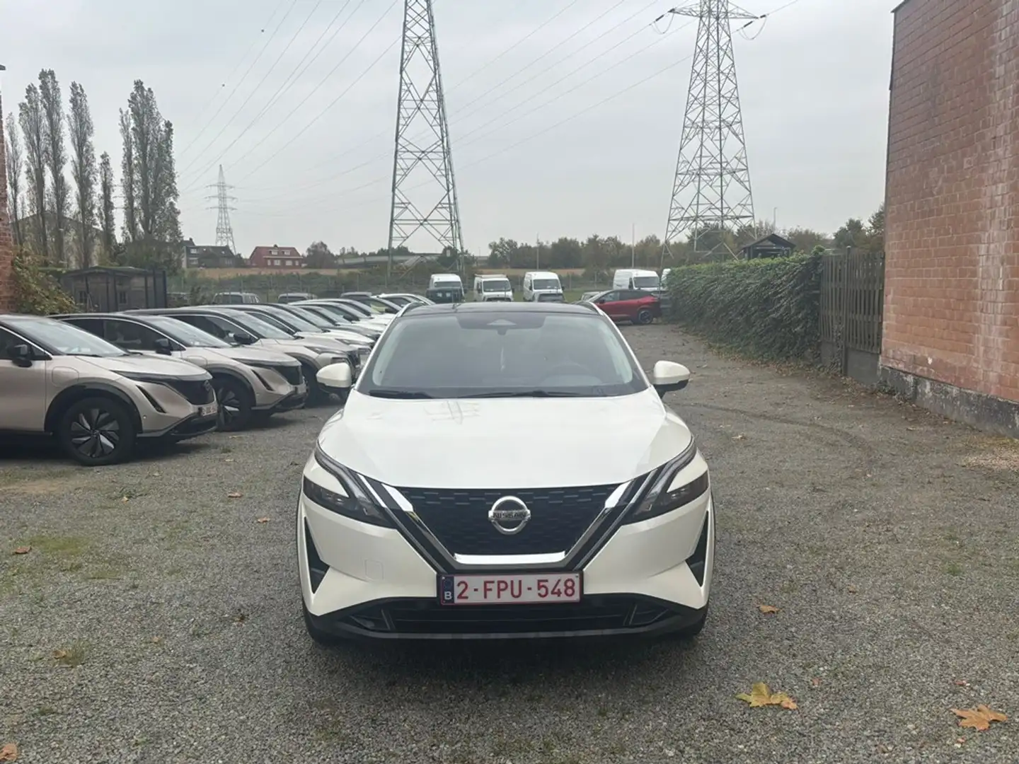 Nissan Qashqai Blanc - 1