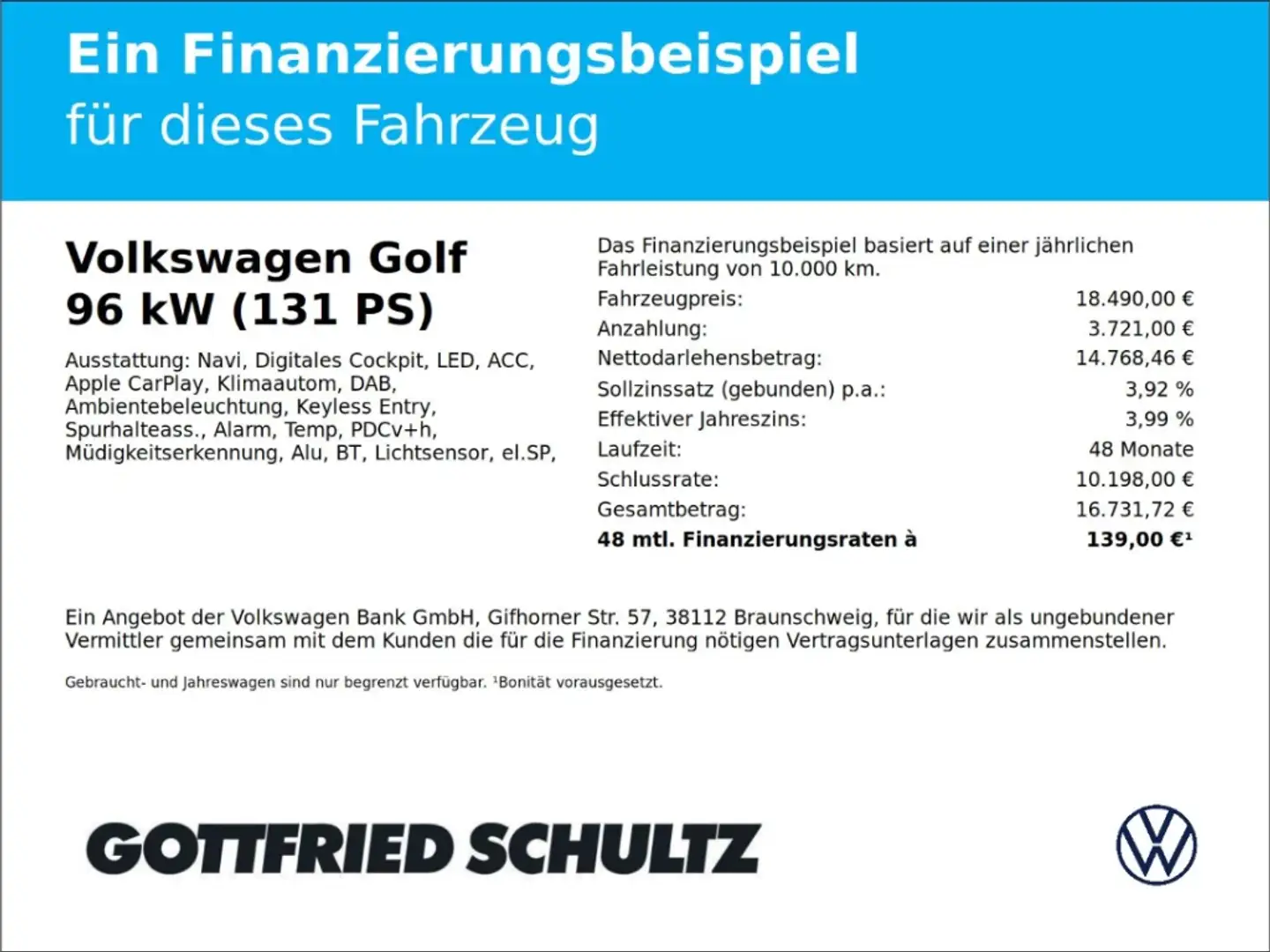 Volkswagen Golf 1.5 TSI Life LED NAVI SHZ PDC LM ZV Wit - 2