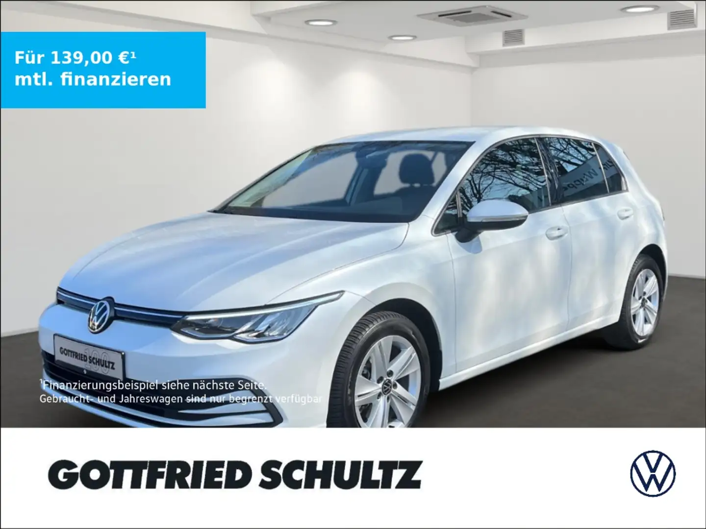 Volkswagen Golf 1.5 TSI Life LED NAVI SHZ PDC LM ZV Wit - 1
