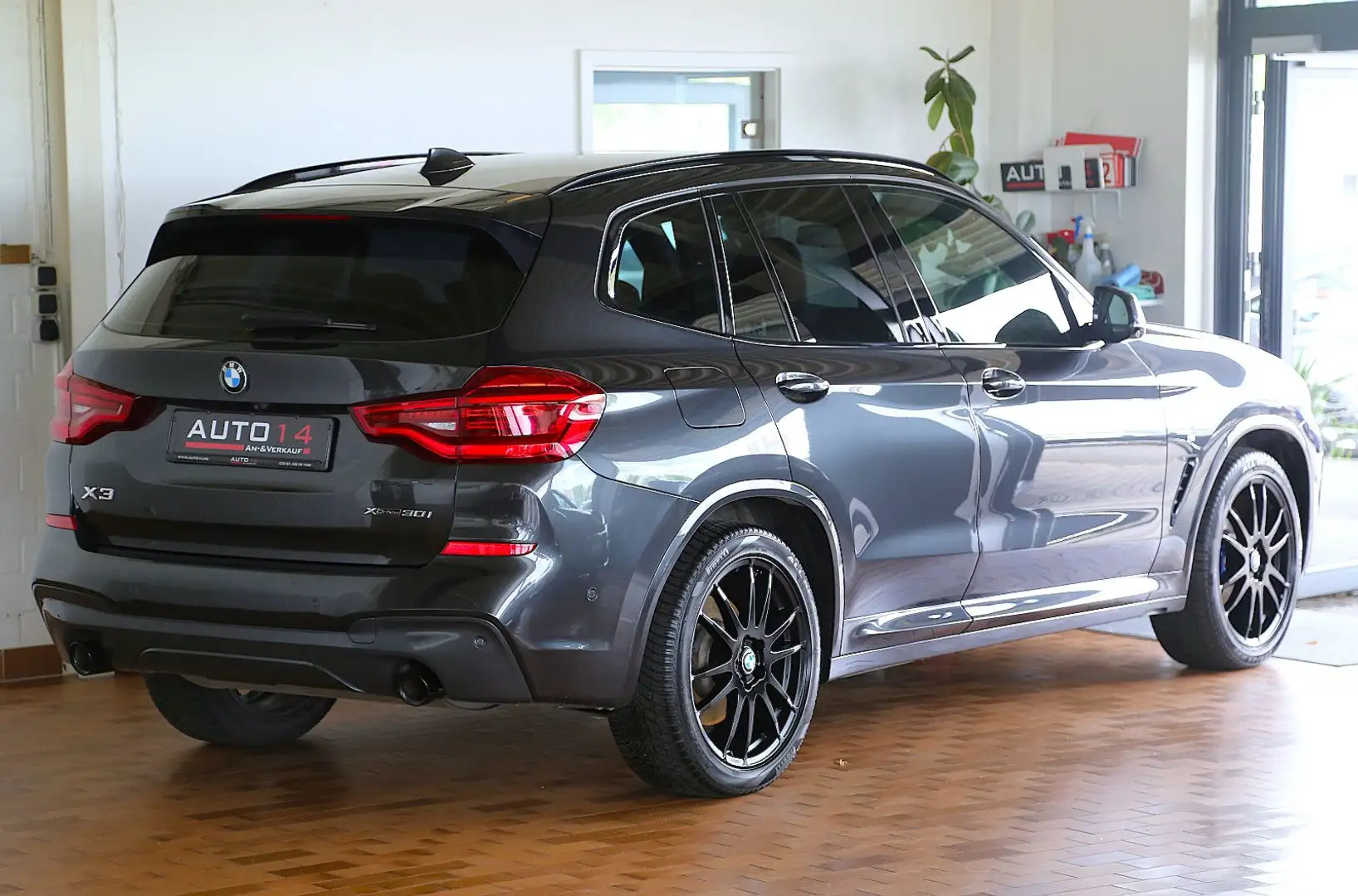 BMW X3 xDrive 30i M Sport Navi Prof HUD ACC 360° 20" Grau - 2