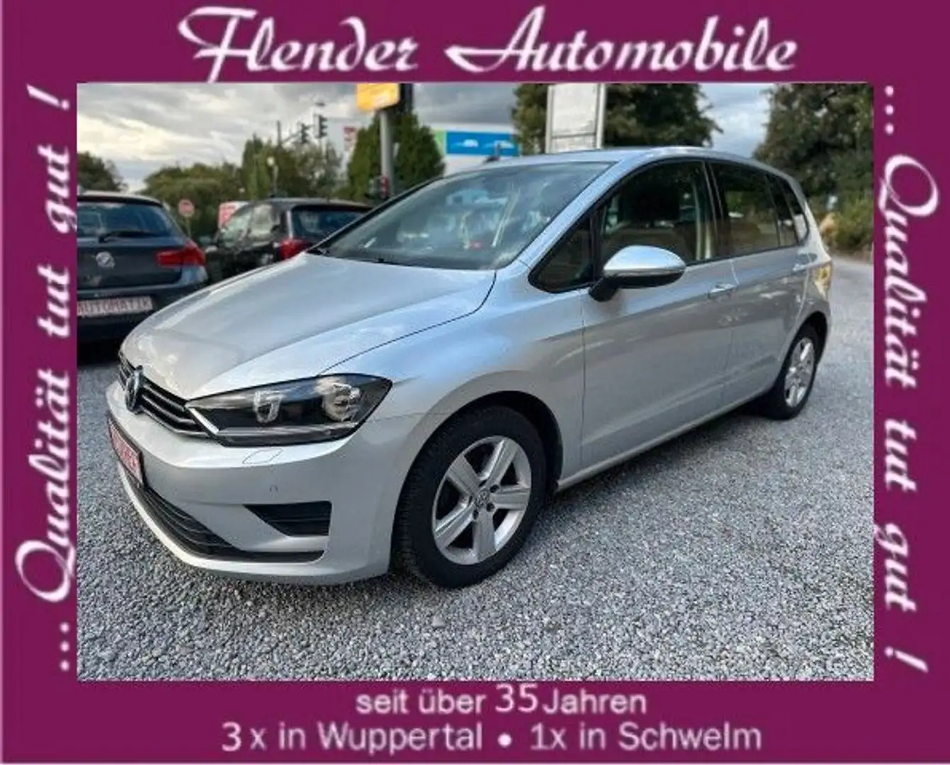 Volkswagen Golf Sportsvan BMT Comfortline AHK/SHZ/Navi Silber - 1