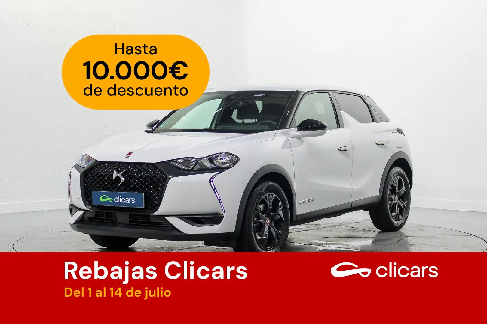 DS Automobiles DS 3 Crossback Puretech Performance Line 100 Blanco - 1
