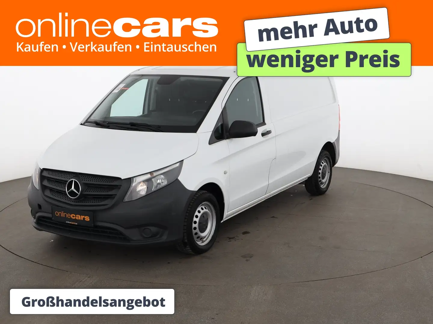 Mercedes-Benz Vito Kasten 111 CDI Kompakt KLIMA-ANLAGE RADIO Weiß - 1