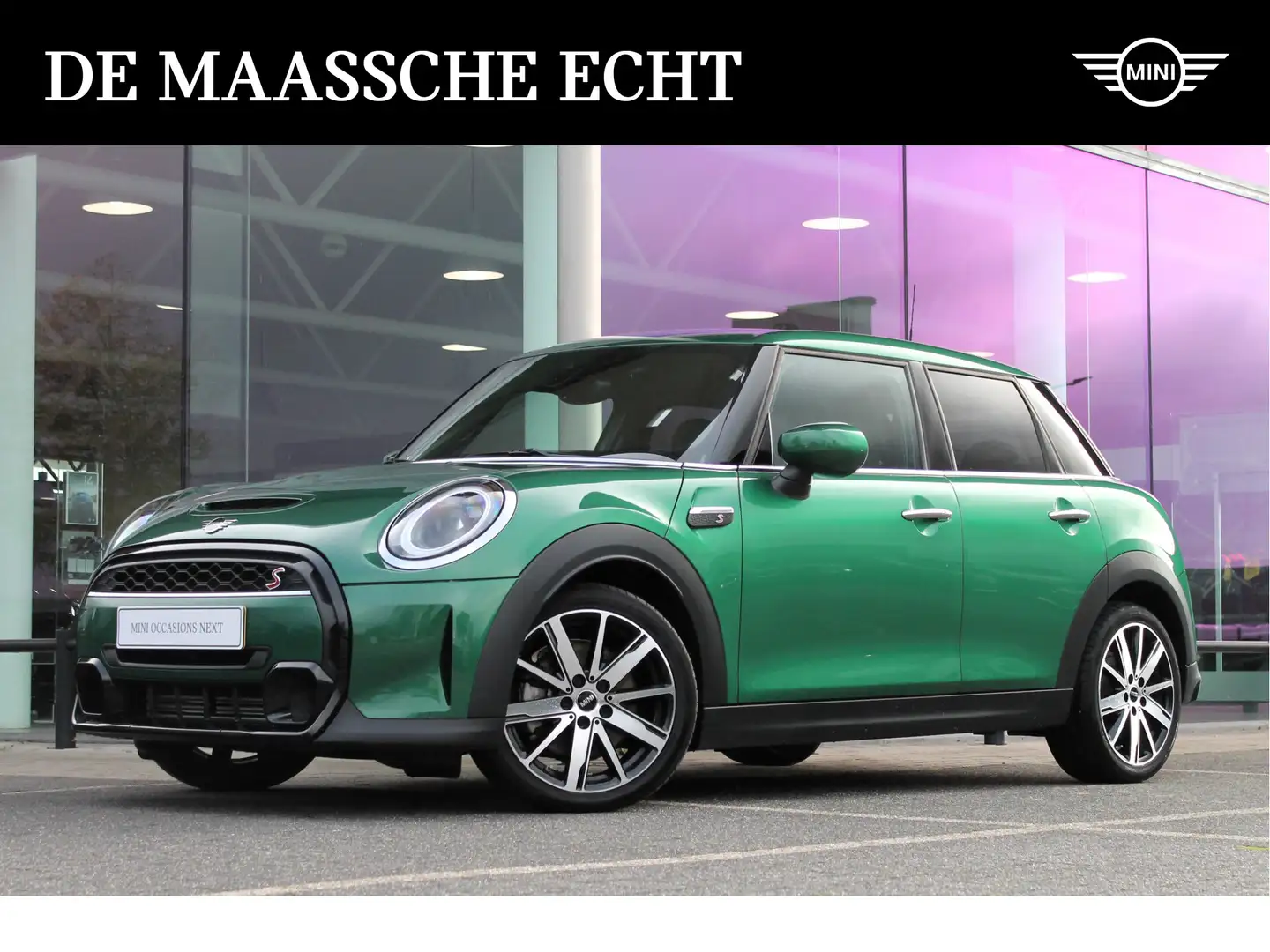MINI Cooper S Hatchback Classic Automaat / Achteruitrijcamera / Groen - 1