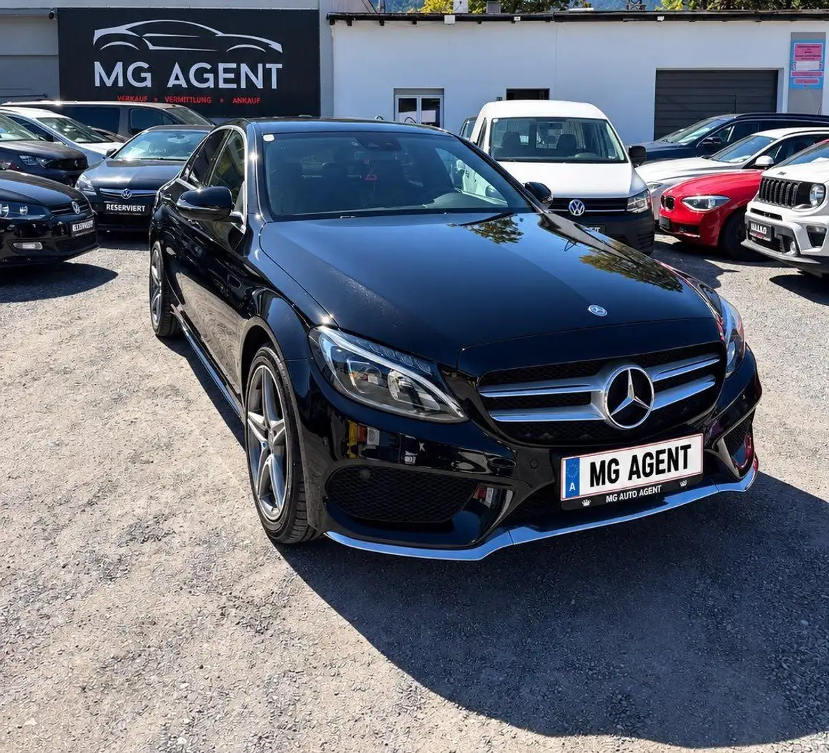 Mercedes-Benz C 220 C-Klasse C 220 CDI AMG Line 4Matic Schwarz - 1