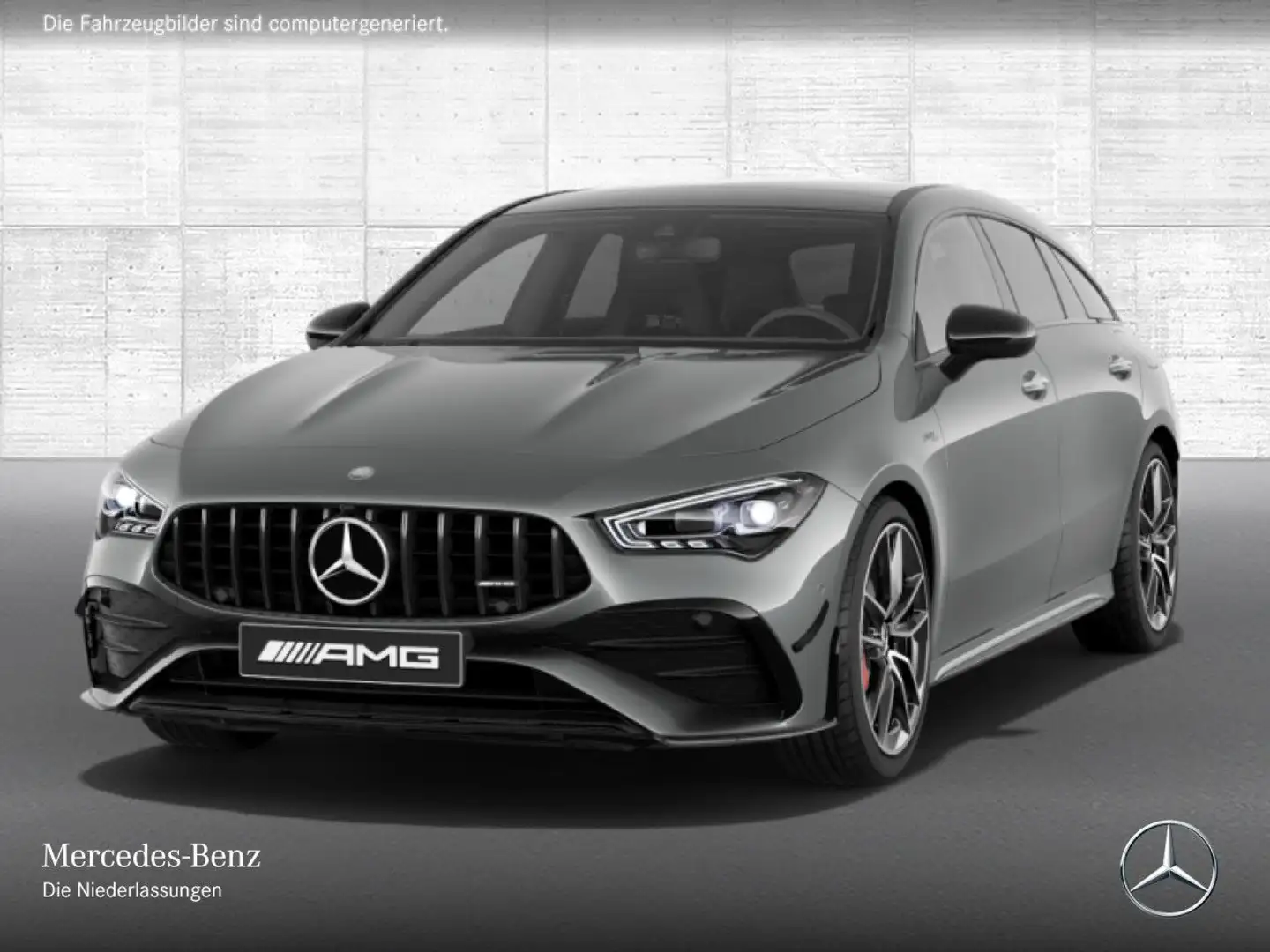 Mercedes-Benz CLA 35 AMG CLA 35 4M AMG+PANO+MULTIBEAM+KAMERA+19"+TOTW+8G Grau - 2