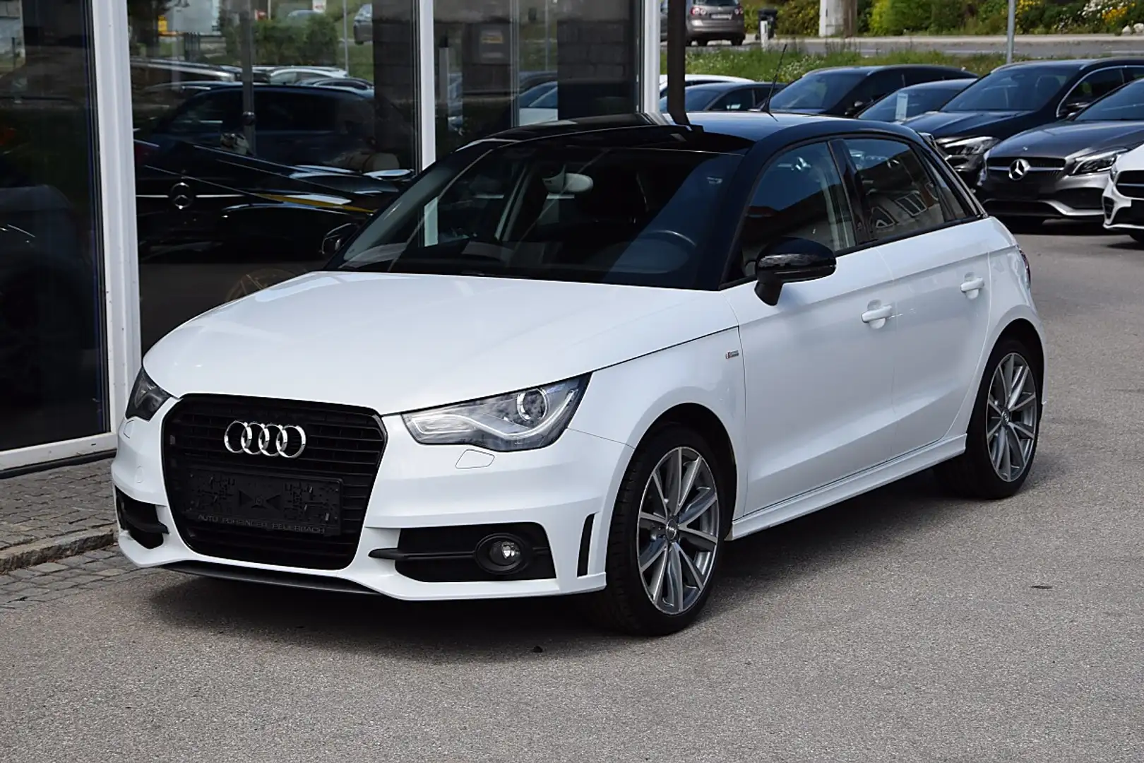 Audi A1 Sportback 1.2 TFSI admired Weiß - 2