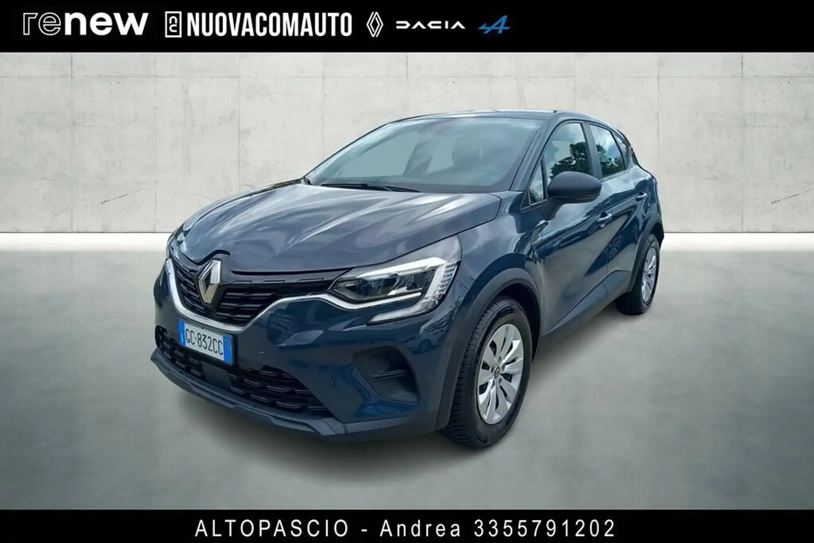 Renault Captur 1.0 tce Life Gpl 100cv Blu/Azzurro - 1