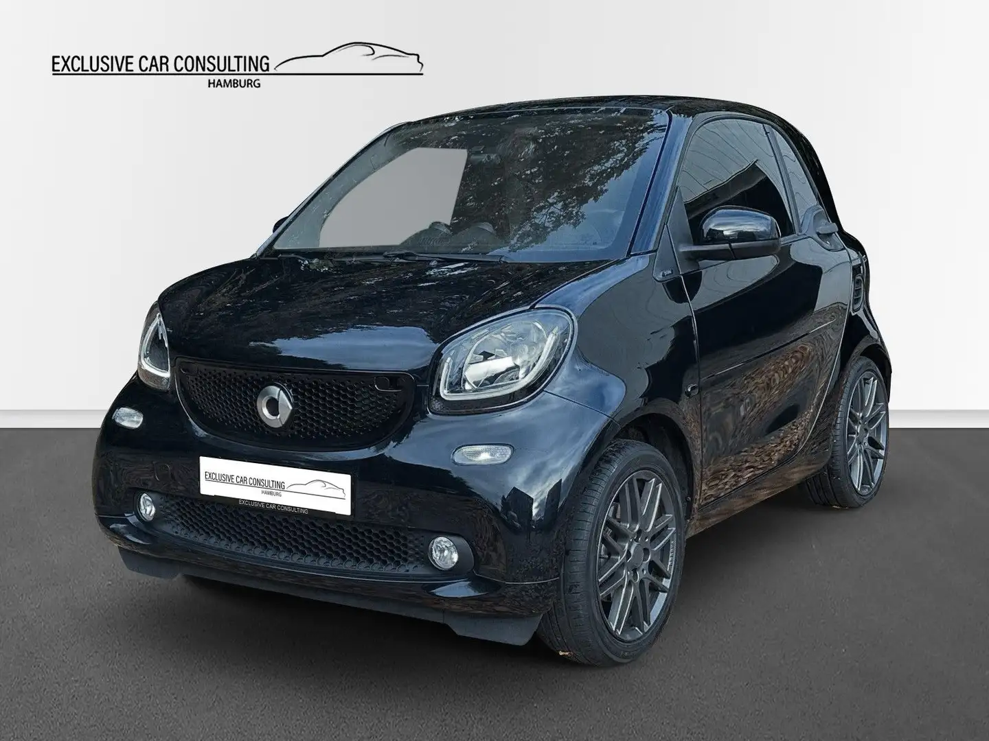 smart forTwo Coupe *BRABUS*LEDER*JBL*CAM*NAVI*LED Negro - 1