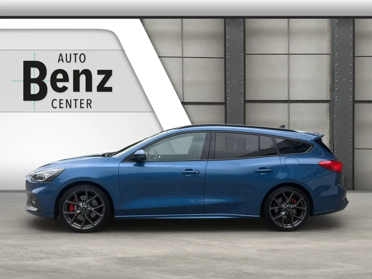 Ford Focus Tournier ST 2.3 Recaro*MIltek*LED*HEAD-UP* Klima Blau - 2