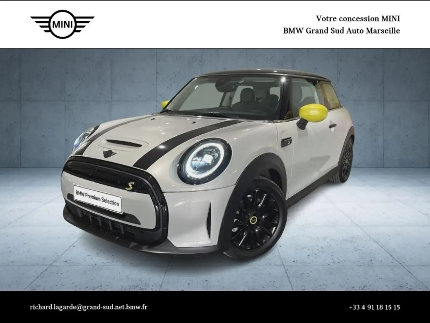 MINI Cooper SE Cooper SE 184ch Classic BVA 5CV Blanc - 1
