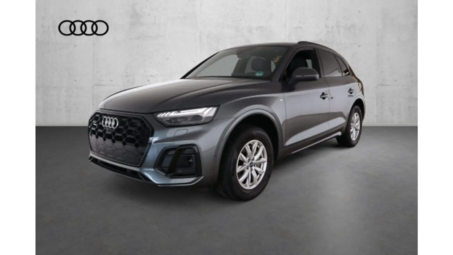 Audi Q5 45 TFSI Q S LINE MATRIX LEDER ASSIST LM19 AHK Grau - 2