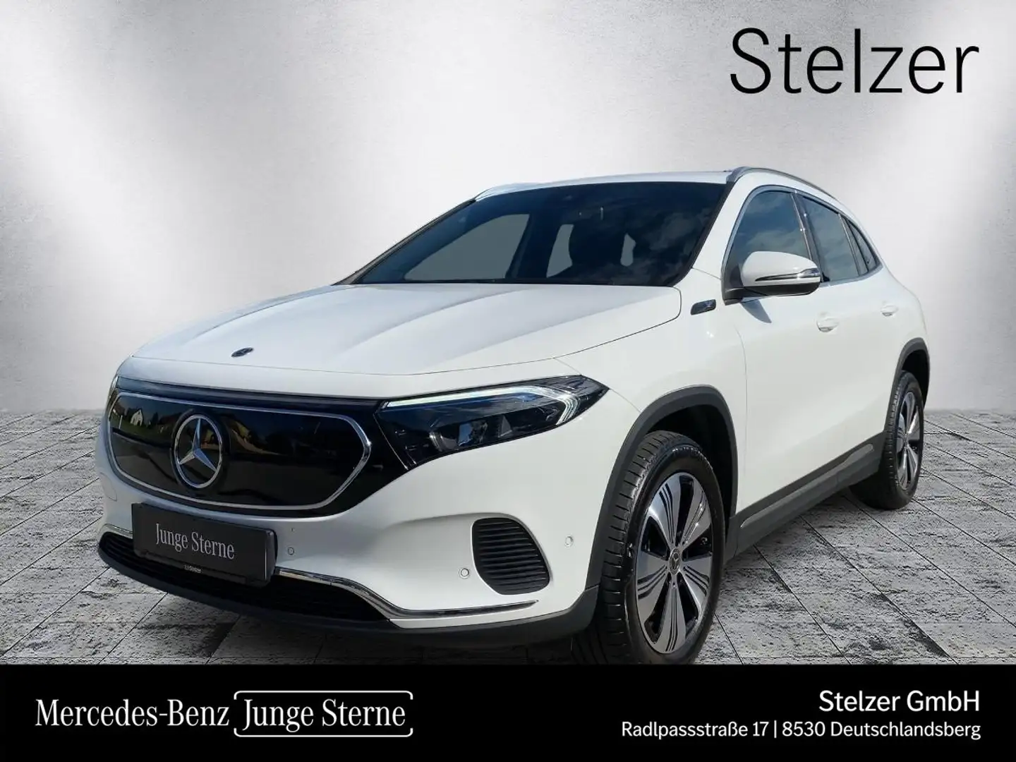Mercedes-Benz EQA 250 MBUX Navi RKam Shz LED Ambi eHeck PTS Weiß - 1