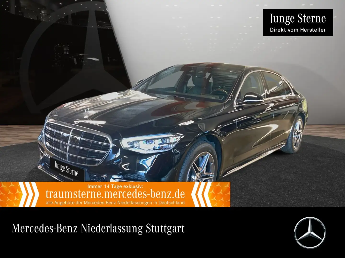 Mercedes-Benz S 600 S 580 e L 4M AMG+PANO+DIGITAL-L+BURMESTER3D+19" Noir - 1