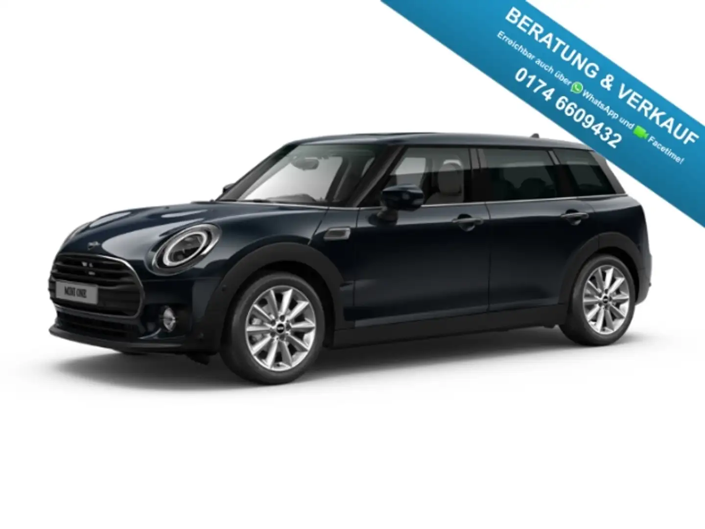 MINI One Clubman 1.5 Aut LED Navi Pano PDC Sitzhzg Schwarz - 1