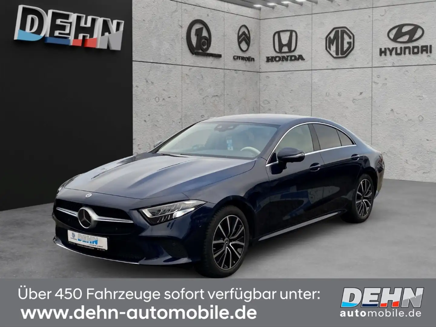 Mercedes-Benz CLS 450 Avantgarde 4Matic Luftf. 360Cam Burmester Bleu - 2