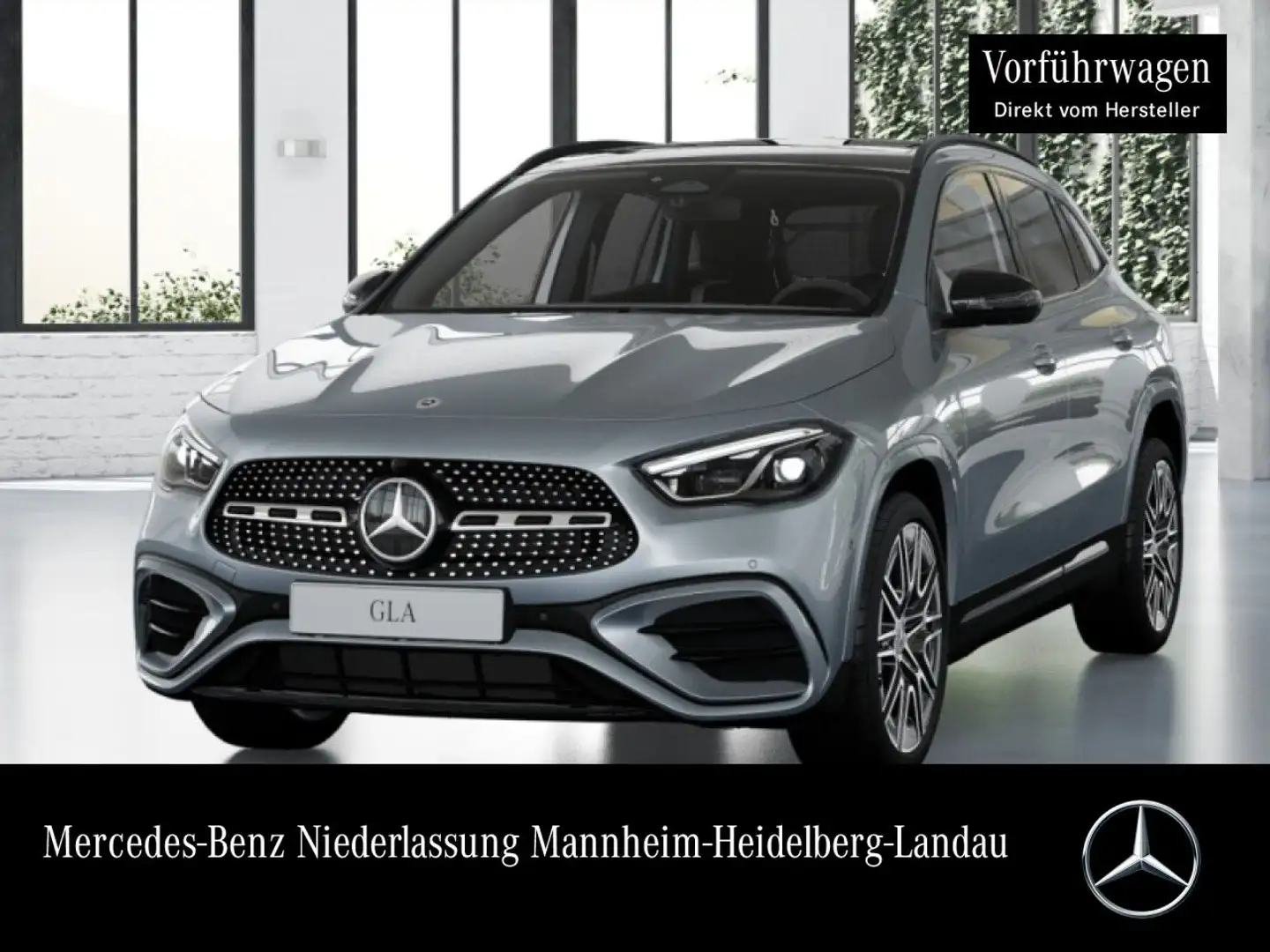 Mercedes-Benz GLA 200 AMG+NIGHT+PANO+360°+MULTIBEAM+TOTW+7G Silber - 1