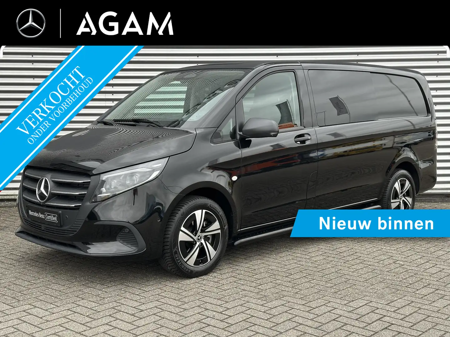 Mercedes-Benz Vito 116 CDI Dubbele Cabine Select L2 Facelift model me Noir - 1