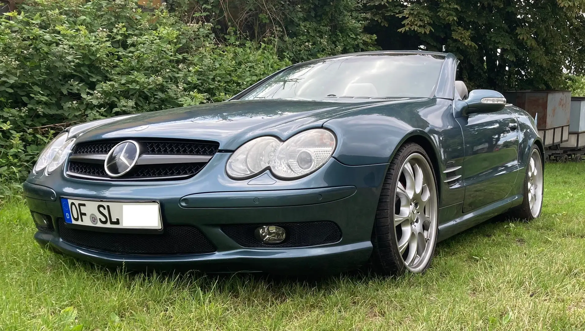 Mercedes-Benz SL 500 R230 Cabrio / Roadster Albastru - 2