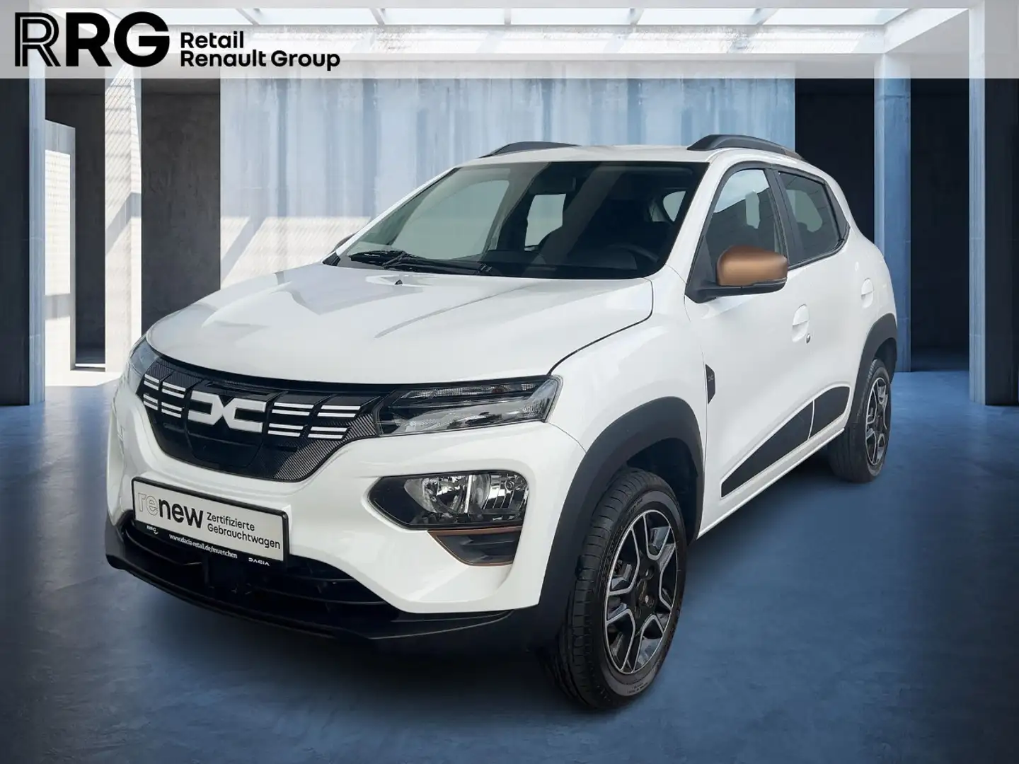 Dacia Spring Electric 65 Extreme Blanc - 1