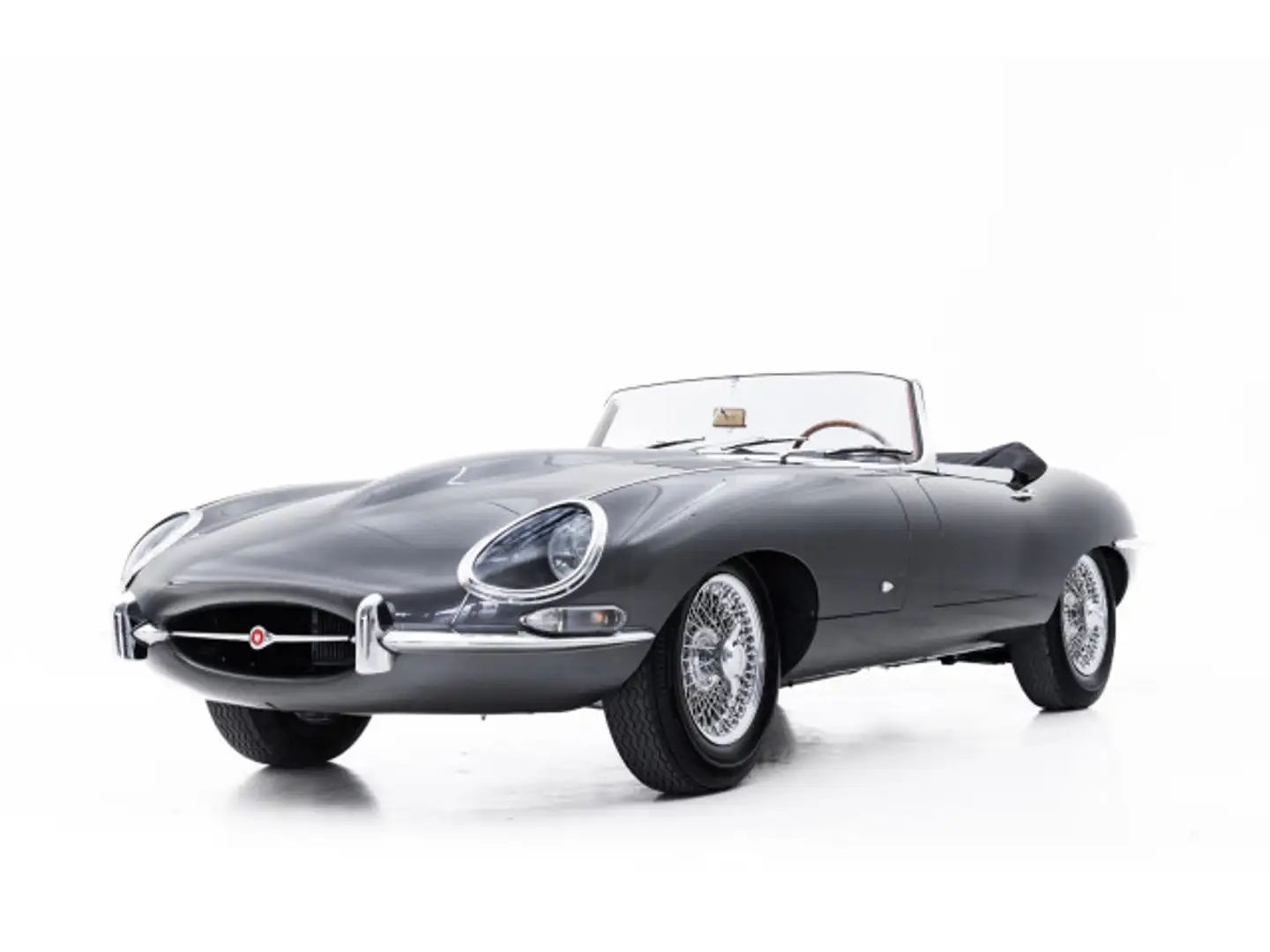 Jaguar E-Type 3.8 OTS Outside Bonnet Latch Grau - 2
