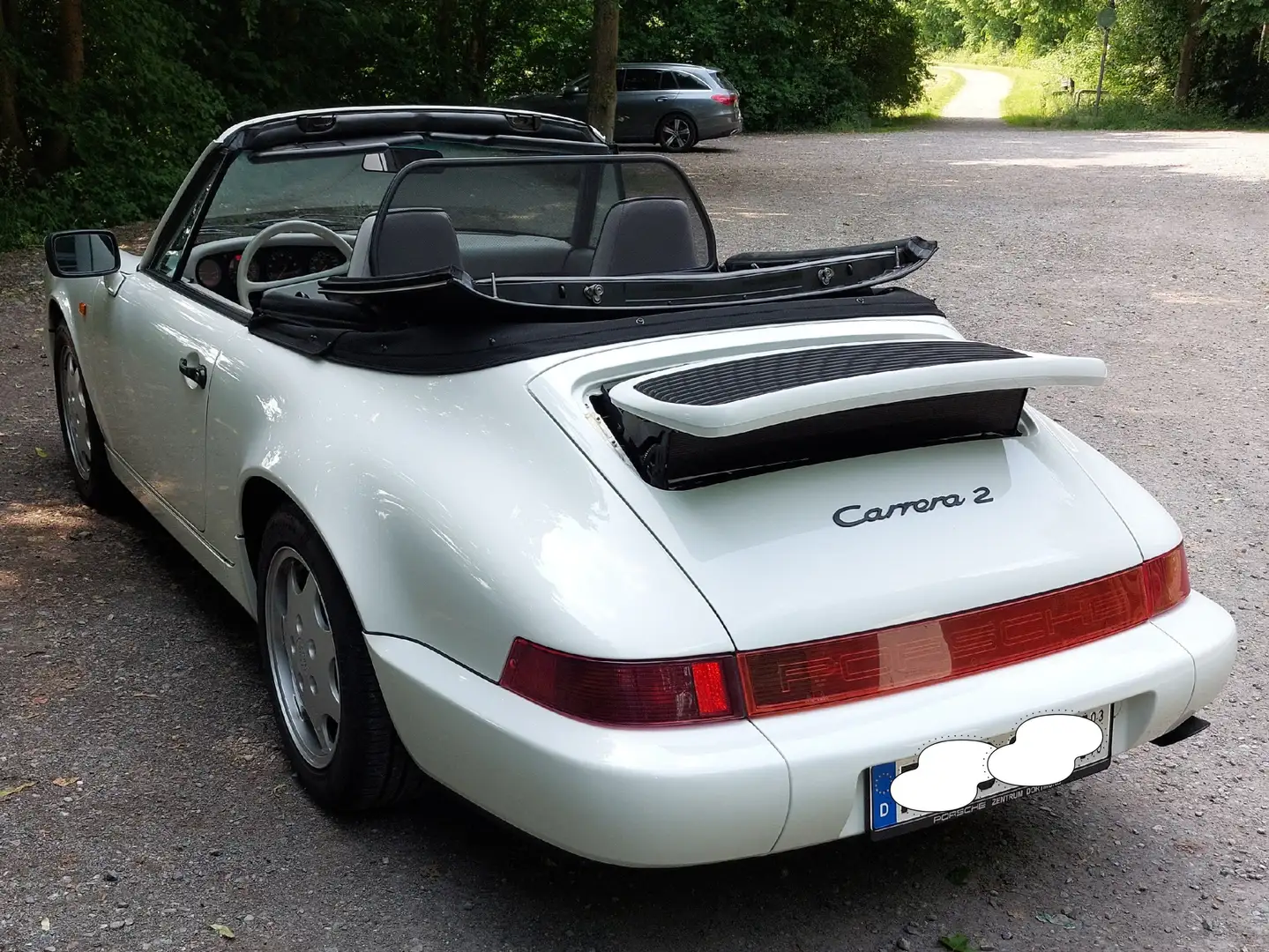 Porsche 964 911 Carrera 2 Cabriolet Weiß - 2